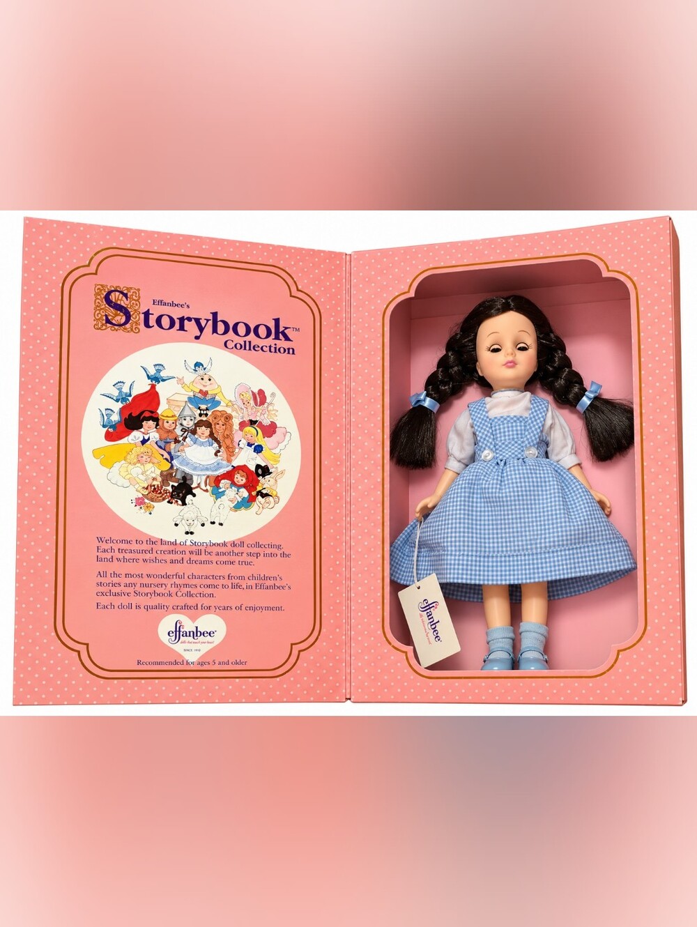 Dorothy - Wizard Of Oz Doll - Storybook Collection Effanbee NIB